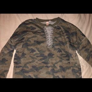 Camo Top ( slightly cropped )